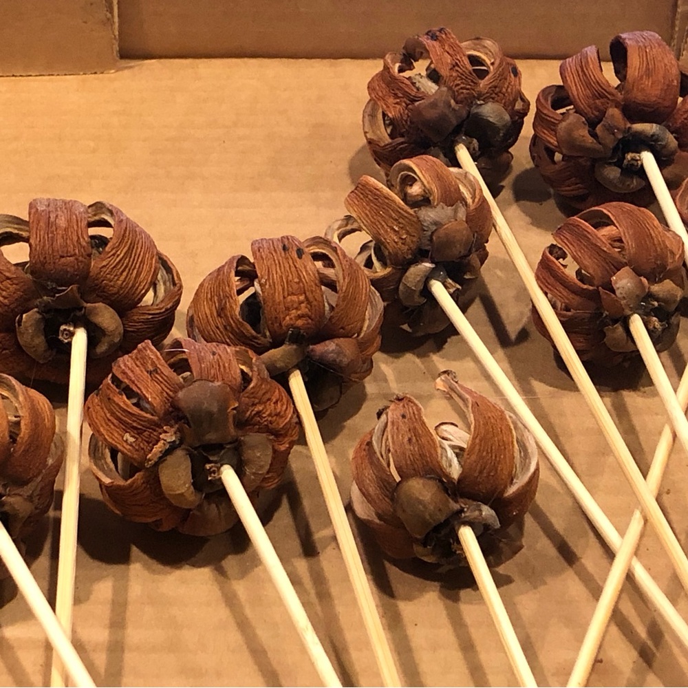 Natural Brown Faux Floral Stems